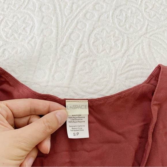 L*Space Goa Maxi‎ Dress, Currant - Picture 5 of 5